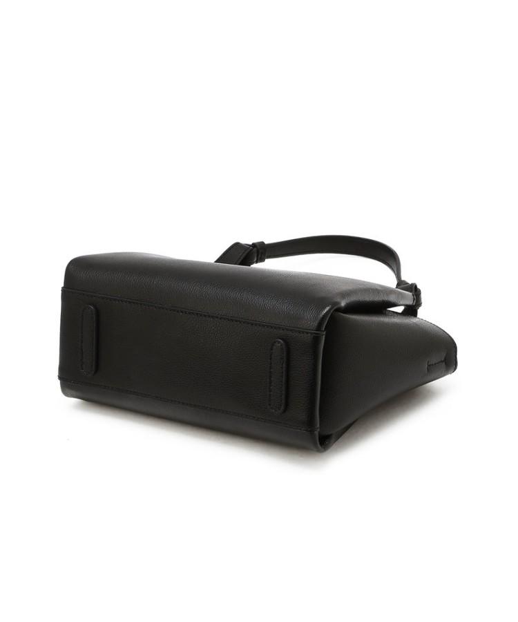 Athe Vanessabruno [Raie] Raie Black Cowhide Tote And Crossbody Bag S Aaba6E520Bk