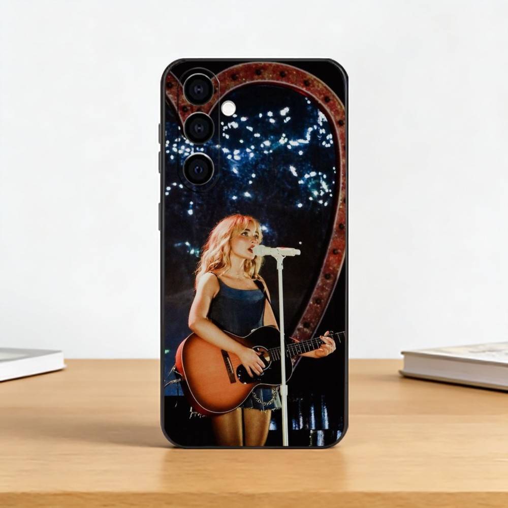 Singer C-BillieS Album Phone Case For Samsung Galaxy A73,A72,A71,A70,A53,A52,A51,Others Soft Black Cover