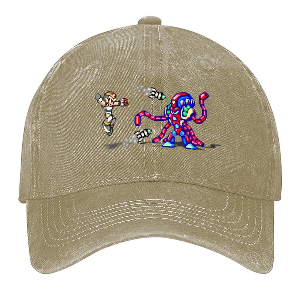 2026 Mega Man X Vs. Кепка-восьминог Бейсболка Кепка для гольфа Кепка на заказ Пляжная шляпа Кепки от солнца Мужская Женская