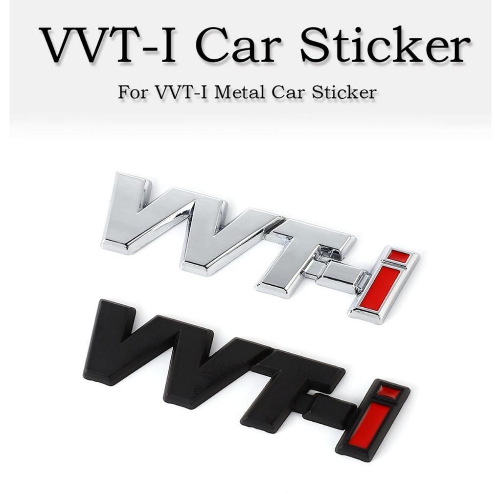 3d Metal VVT-i VVTI Badge Sticker Side Fender Emblem Decals High-Quality Accessories are Suitable