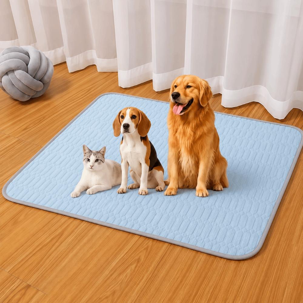 Breathable Pet Cooling Mat Cool Ice Silk Ice Pad Blankets Durable Sleeping Pad for Dog Cat