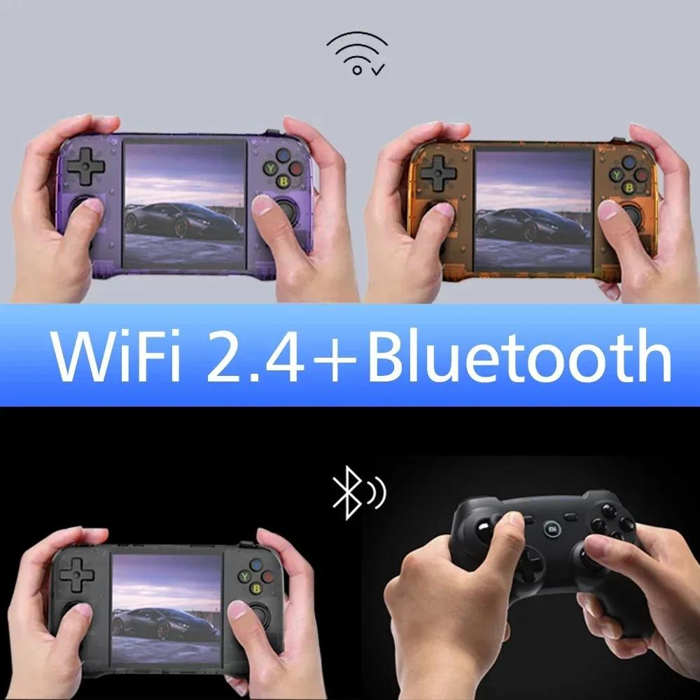 BOYHOM R46S Ретро портативная игровая консоль Linux система 4.0 дюймов IPS экран RK3566 портативный портативный видеоплеер лучший подарок для детей