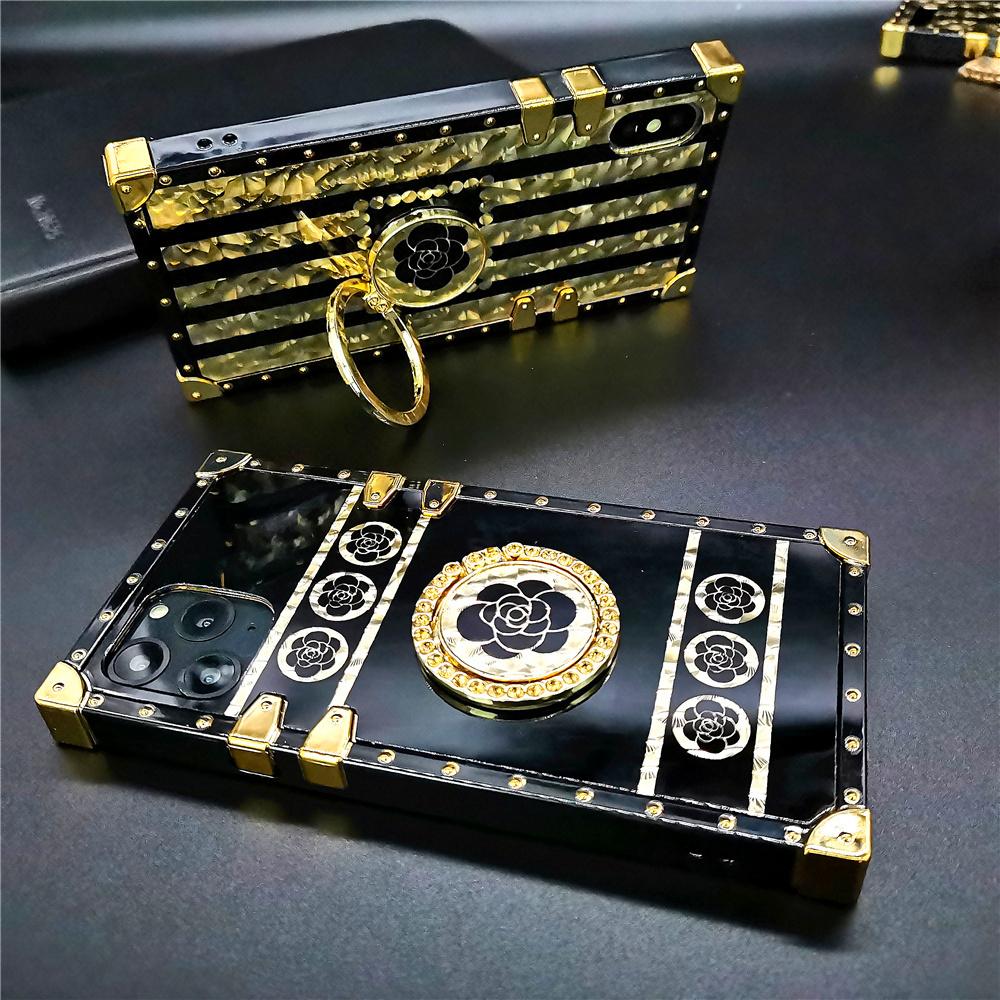 Роскошный брендовый блестящий чехол для телефона с цветами для Samsung S22 S23 S21 Ultra S22 Plus S10 S20 FE S9 S8 A13 A33 A53 A12 A22 A32 A52 A72 A02 A21 S A32 A52 A72