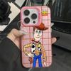 Игрушка Вуди подходит для 14plus с большим отверстием 16promax чехол для iPhone iphone15 Европа и Америка 13 мультяшный 12
