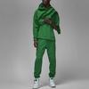 Jordan X Wordmark Collaboration, однотонные вязаные повседневные джоггеры с вышитым логотипом, мужские брюки сосново-зеленого цвета FJ0697-302