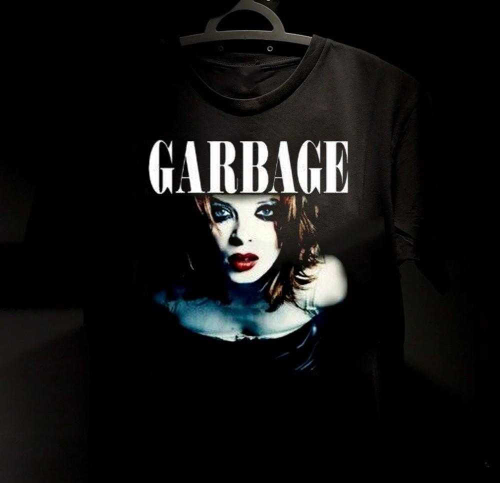 Новая Хлопковая Унисекс Футболка Garbage Band Все Размеры 22D616