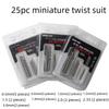 Micro Straight Shank Twist Drill Set - 25 Piece, 0.5-3.0mm, for Precision Drilling