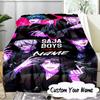 Custom Name K-Pop Idol Dreamscape Blanket  Ideal Bedding Blanket Perfect for Travel, Camping, Living Rooms, Offices, Sofas, Fan Christmas gift