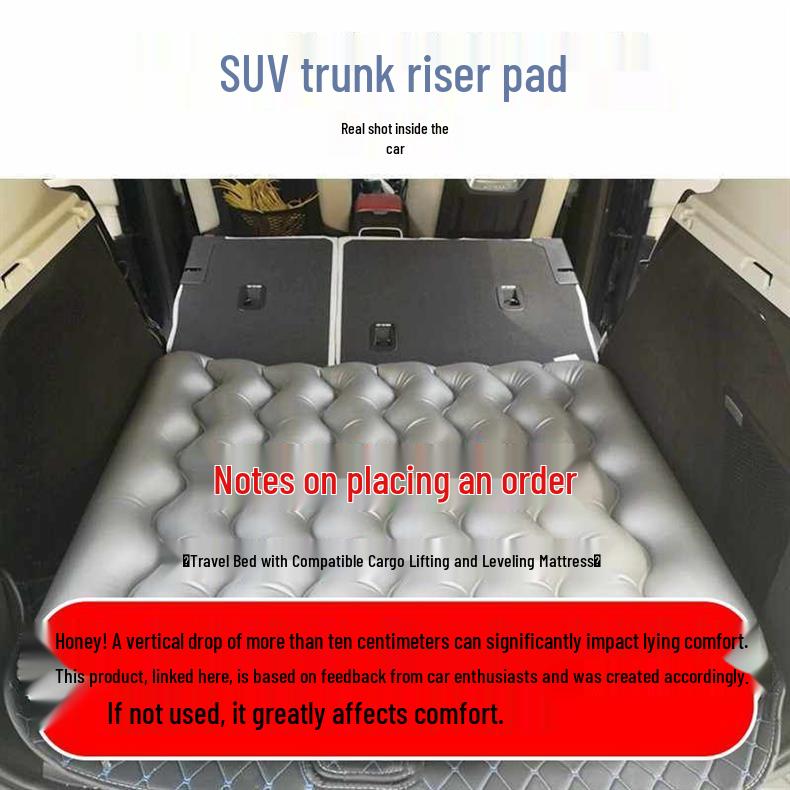 Надувной матрас для сна в багажник Honda CRV: Надувной матрас на заднее сиденье (Инфляция не требуется)