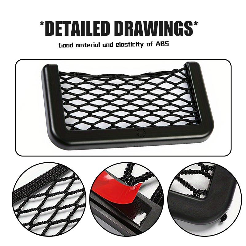 For Volvo Car Seat Side Back Net Pocket Sundries Pockets Mesh Storage Bag V60 V50 V40 S80 S60 S90 C40 XC40 V70 XC70 XC60 XC90