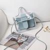 Jelly Bag Transparent Ins Style Women Handbag Crossbody Bag Shoulder Messenger Small Square Bag
