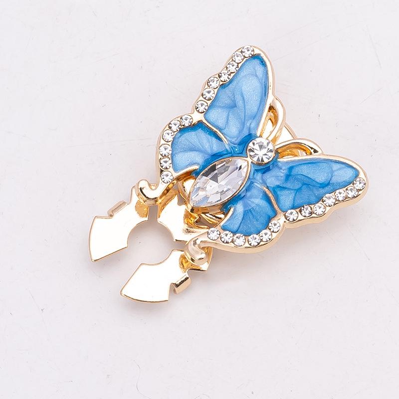 Декоративные запонки и пуговицы для воротника с цветными стразами