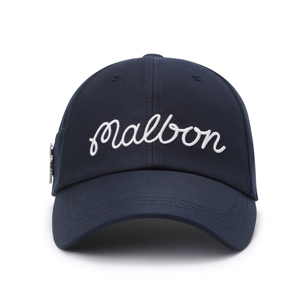 MALBON GOLF Новая боковая панель Маркер для мяча Бейсболка Темно-синяя