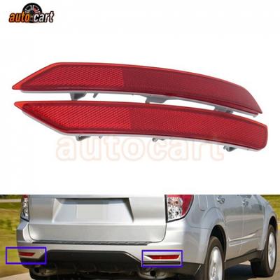 2x Красный светодиодный отражатель накладки заднего бампера для Subaru Forester 2009-2018 84281SC010