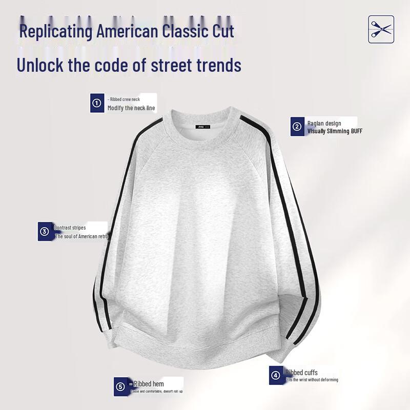 JEEP Men's American Heavyweight Pullover Sweatshirt