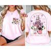 2025 Disney Minnie/Duck Summer Pure Cotton Short Sleeved Shirt For Women's Girlfriends Fashionable And Casual Versatile T-Shirt