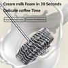 Мини-вспениватель молока, перезаряжаемый, автоматический, вращающийся, взбиватель яиц, портативный, для приготовления капучино, сливок, мешалка, кухонные принадлежности для приготовления пищи