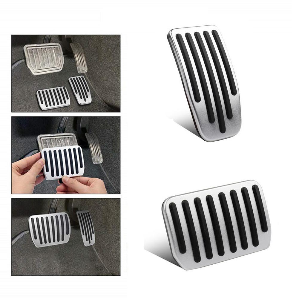 Накладки на педали автомобиля для модели Tesla для Highland Anti Slip Accelerator Brake Rest Pedal Mat Auto Accessories