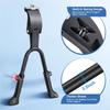 A74K-Adults Bike Kickstand Adjustable, Double Legs Support Bicycle Kickstands For 24-29 Inches Mountain Road Bikes