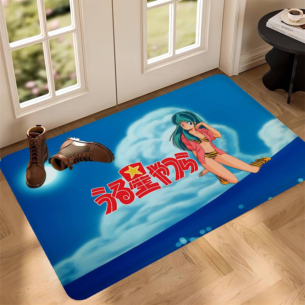 Urusei Yatsura Anime Floor Carpet Nordic Style Home Doormat Bathroom-Toilet Mats Bedroom Hotel Decor Mat