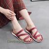 2024 Summer Non-slip Open Toe Comfortable Fashion Thick Sole Elegant Style Women's Beach Slippers Comfortable Flip Flops Outdoor