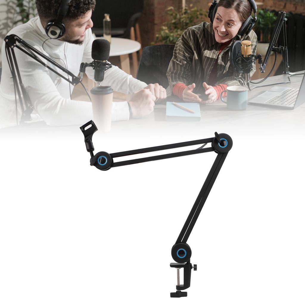 Стойка микрофона Стойка микрофона Укладка кабелей Пружинный демпфер Стальной микрофонный кронштейн из алюминиевого сплава