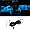 One with Four Atmosphere Lamp Auto Interior LED Foot Lights Universal Night Lamp  Car