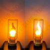 USB Flame Лампочка Теплый желтый светодиодный ночник Атмосферный свет Светодиодная нить накаливания Светодиодная лампа-свеча Лампочка-свеча Ретро USB Автомобильный свет