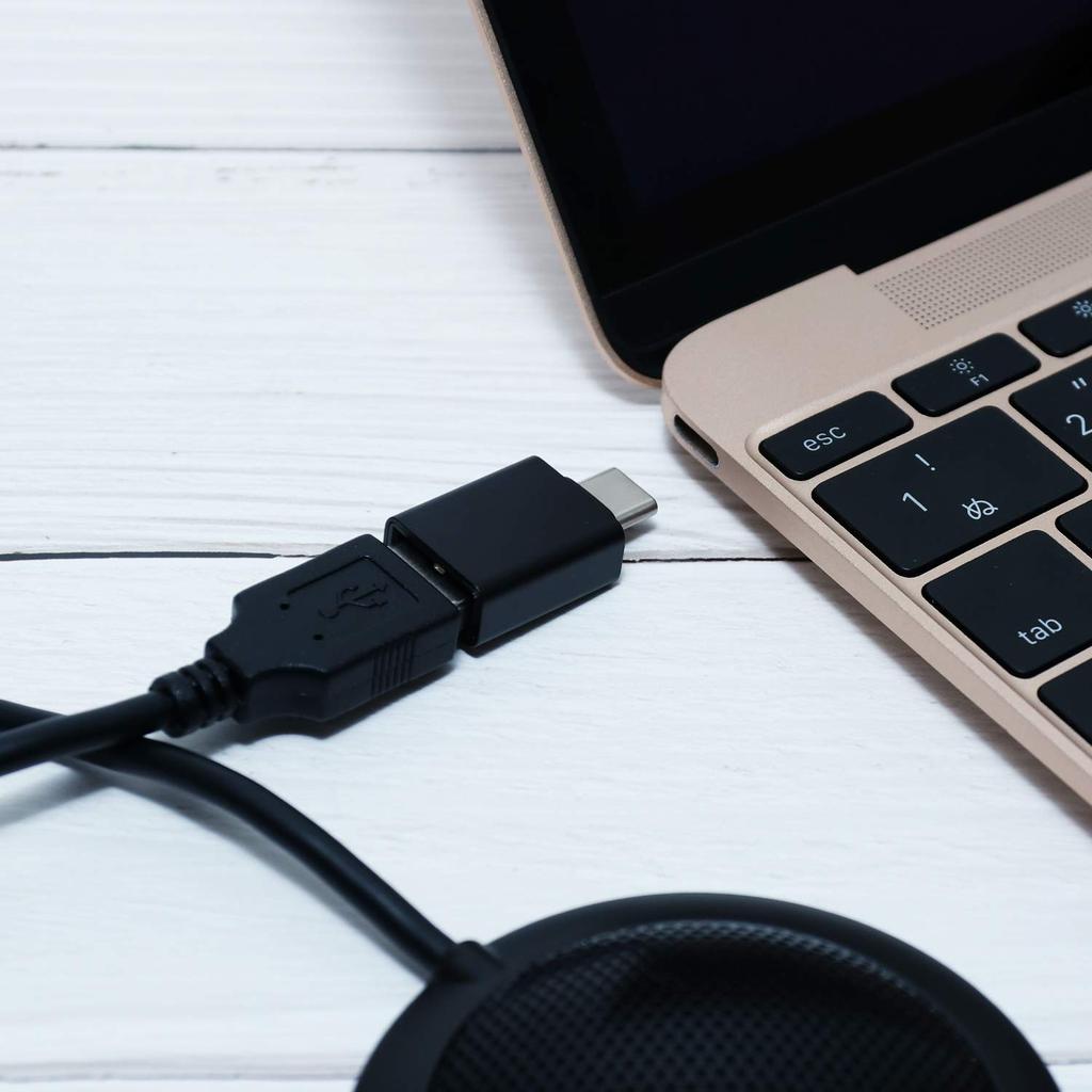 MIYOSHI MCO USB цифровой микрофон плоский всенаправленный тип черный UMF-03/BK