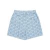 New MLB Casual Shorts Unisex Light Blue 3FDPM0243-50BLL