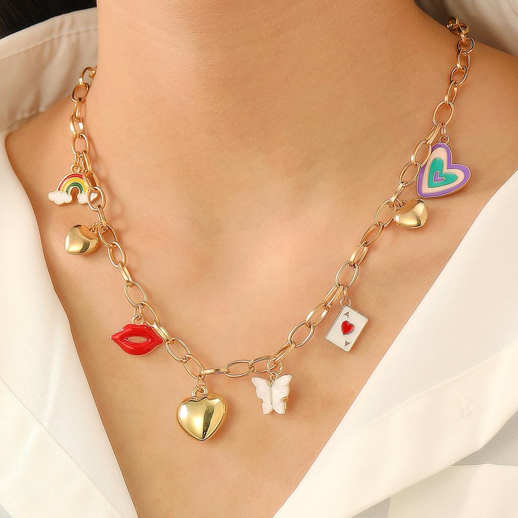 High Quality 2026 Bohemian Heavy Industries Chain Necklace Bracelet Set Ocean Wind Starfish Shell Pendant Accessories