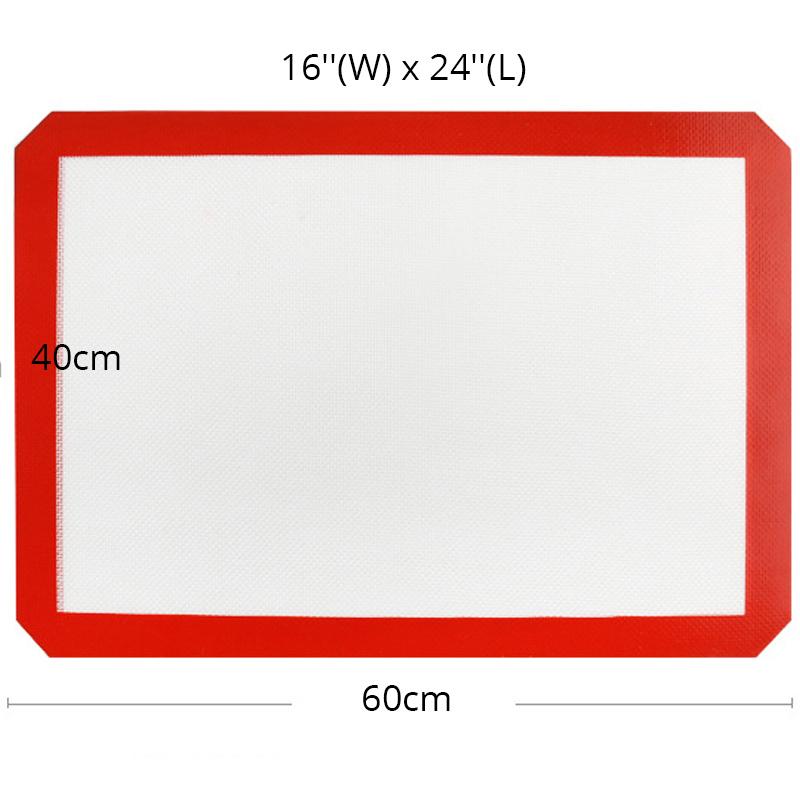 Силиконовый коврик для выпечки печенья - антипригарный коврик - профессиональные подложки