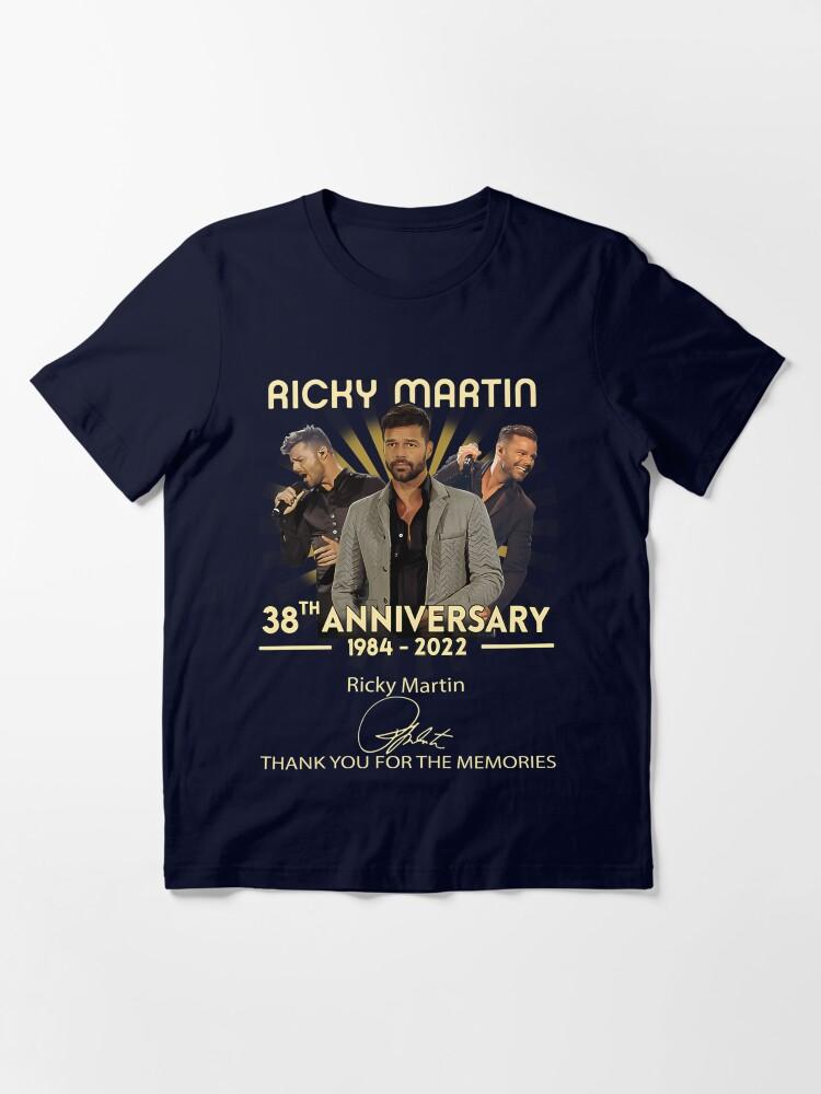 Ricky Martin Rícky MárTin 38th, Anniversary Essential T-Shirt