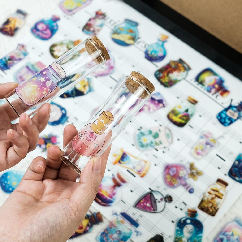 50 High-Value Pet Transparent Waterproof Stickers Graffiti Stickers Decorative Glass