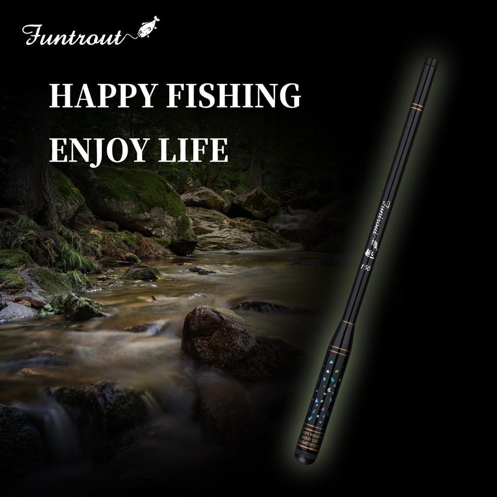 SeaQuest Funtiout 130cm Quaint Pocket Size Telescoping Fishing Rod Qu Funtiout 130