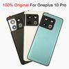 Glass For OnePlus 10 Pro NE2210 Back Battery Cover+Camera Frame Rear Cover Housing For OnePlus 10Pro 1+10Pro Door