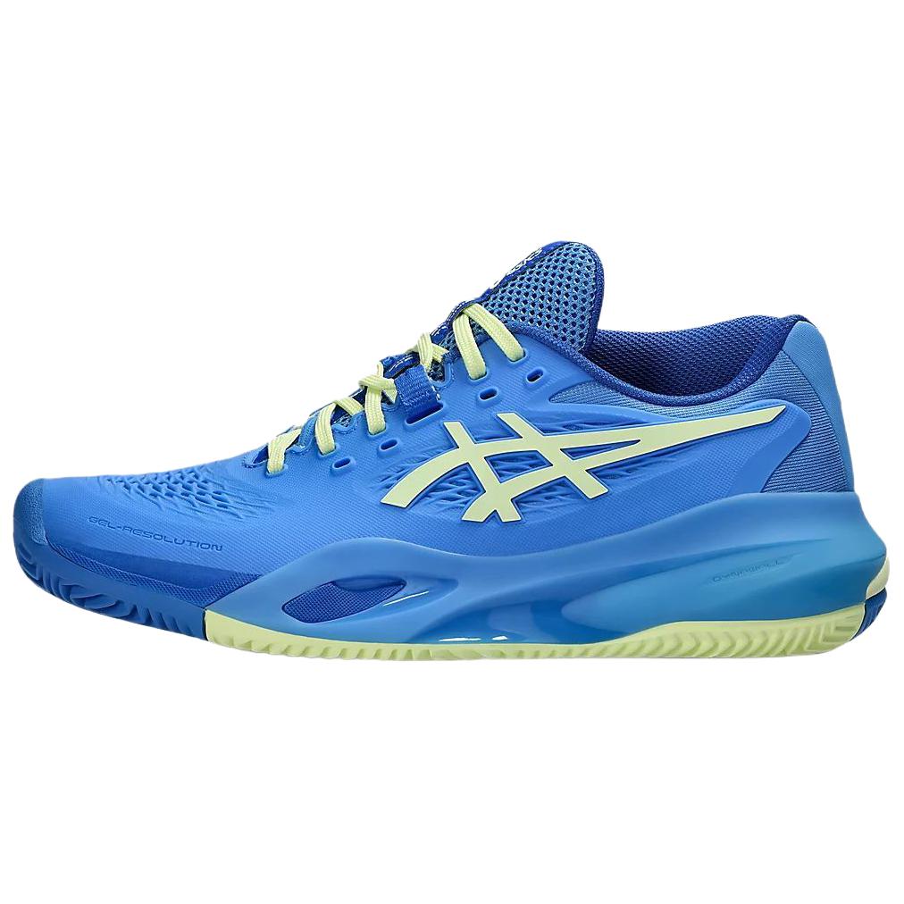 Asics Gel Resolution X Clay Blue Coast Huddle Yellow Women Sneakers 1042A277-400