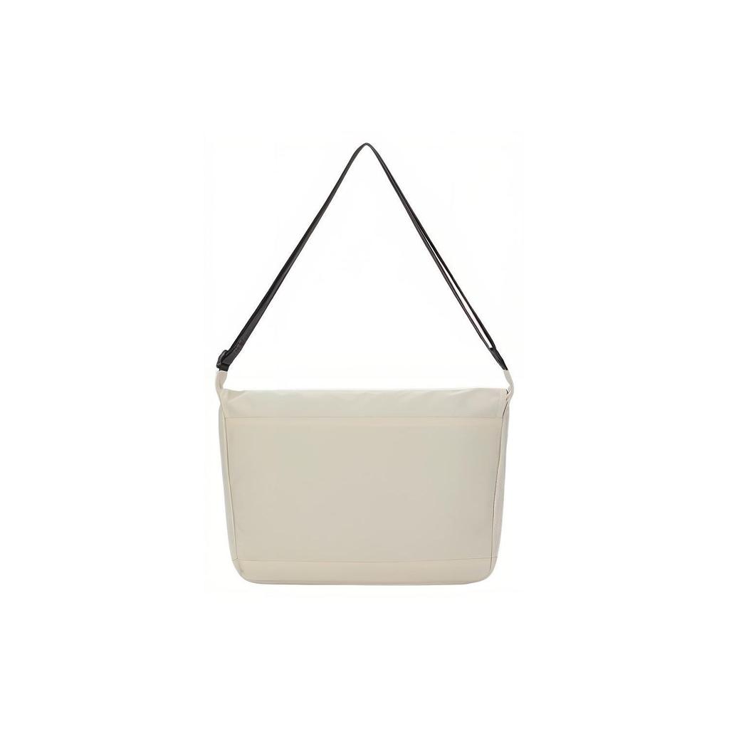 New Balance Простая вместительная сумка через плечо Мужская сумка-мессенджер Цвет off-white LAB13632-RSI