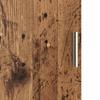Wooden Desk Set (2 pcs) Reclaimed Wood Look