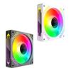 Вентилятор шасси ARGB PWM с усовершенствованным гидродинамическим подшипником, мощный воздушный поток, низкий уровень шума