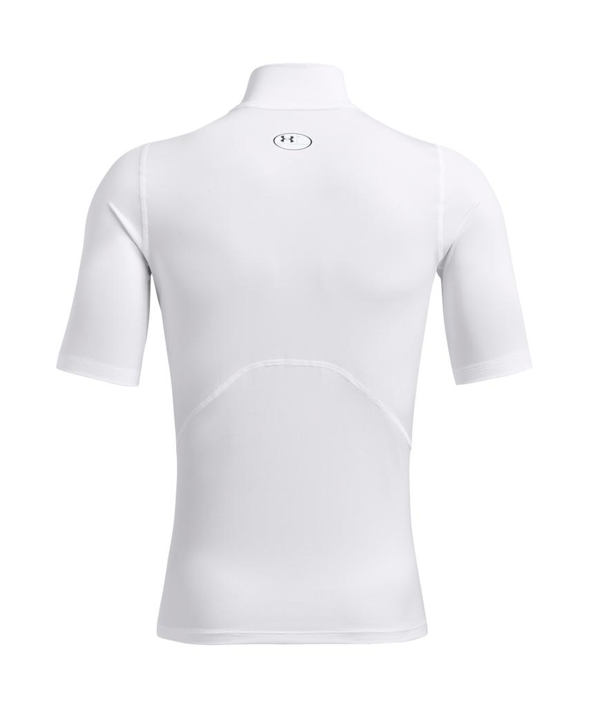 Мужская футболка с длинным рукавом и компрессией UNDERARMOUR Heatgear Armor с воротником-стойкой 1372586-100