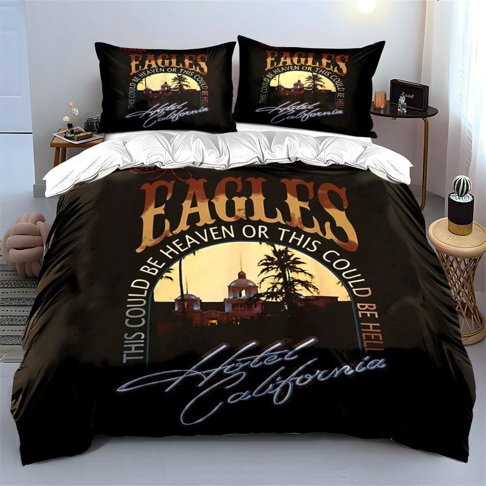 Отели Eagles Набор постельного белья California Постельное белье Комплект пододеяльника Пододеяльник Наволочки (1*Пододеяльник 2*Наволочки, без одеяла)