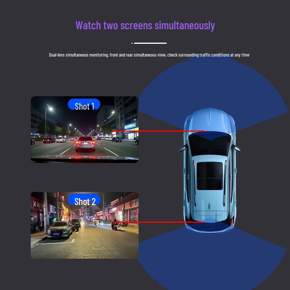 New 2025 4G Dual Recording Dash Cam with GPS Monitoring and Remote Sentry Recorder