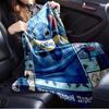 1pc Velvet Stitch Ohana Blanket - Cute Cartoon Bedding Throw