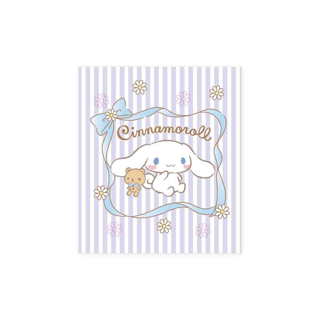 Ожерелье с танцующим камнем Cinnamoroll Sanrio Open Heart Pendant Silver [White Clover] SACI-N052RD Женское