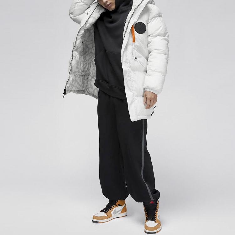 Новая мужская пуховая куртка Jordan Белая DZ2905-072