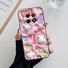 Для Realme 12 5G Чехол Обложка Realme12 Funda Coque Мягкий Модный Силиконовый Защитный Чехол для Камеры Телефона для Realme 12 5G