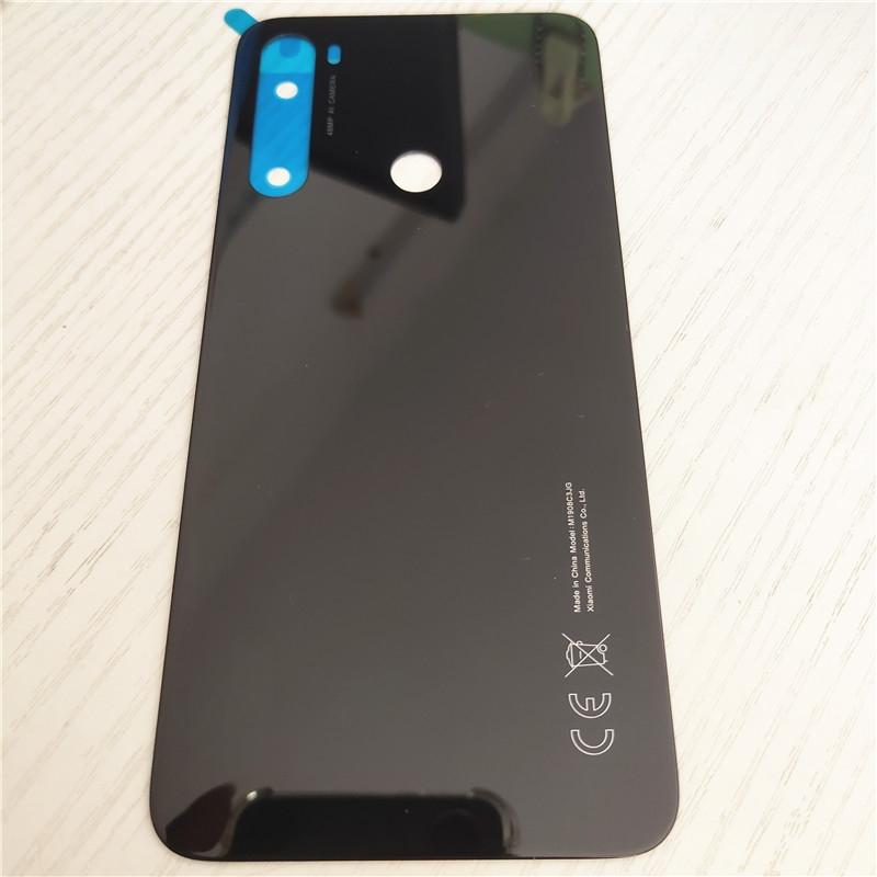 Новое Для Xiaomi Redmi Note 8 Note8 Задняя Крышка Аккумулятора Стеклянная Дверца Задний Корпус