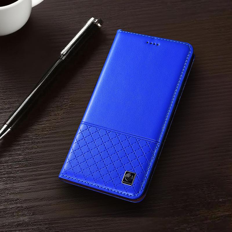 Флип-кейс Napa Below Grid из натуральной кожи для Samsung Galaxy A04 A04S A04E A14 A24 A34 A54 4G 5G Чехол для телефона с отделениями для карт