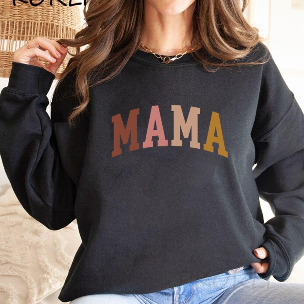 Толстовка для мамы, подарок на день матери, толстовки для бабушки, подарок для мамы, толстовка с капюшоном для мамы, пуловеры с круглым вырезом, новая одежда для мамы